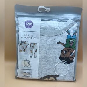 Cocomelon 12 month 2 piece Kids Pajama Set